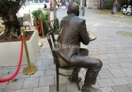 Krúdy Gyula szobra Budapest