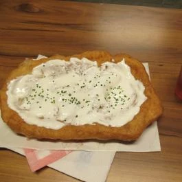 Krumplis Lángos Budapest - Étel/ital