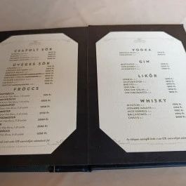 Külvárosi Kávéház & Étterem, Budapest - Étlap/itallap