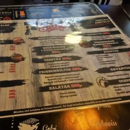 Kupak Bar & Café Budapest - Étlap/itallap