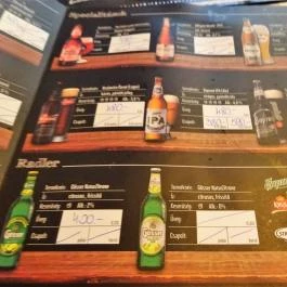 Kupak Bar & Café Budapest - Étlap/itallap