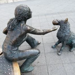 Kutyás lány szobor Budapest - Egyéb