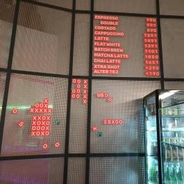 kv the coffee shop, Budapest - Étlap/itallap