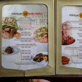 La Bodeguita del Medio Budapest - Étlap/itallap