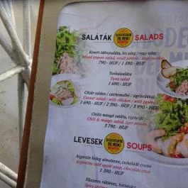 La Bodeguita del Medio Budapest - Étlap/itallap