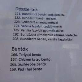 La-Guna Étterem & Pizzéria - Kispest Budapest - Étlap/itallap