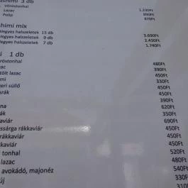 La-Guna Étterem & Pizzéria - Kispest Budapest - Étlap/itallap