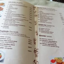 La Guna Sushi Bár Budapest - Étlap/itallap