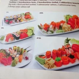 La Guna Sushi Bár Budapest - Étlap/itallap