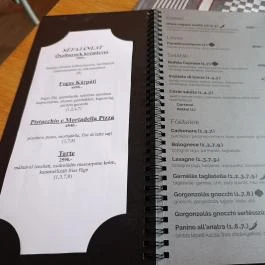 La Piccola Napoli Pizzéria Budapest - Étlap/itallap