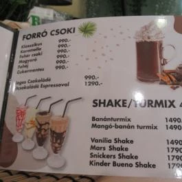 La Rose Boulangerie - Westend Budapest - Étlap/itallap