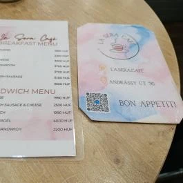 La Sera Cafe Budapest - Étlap/itallap