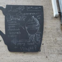 La Susanna Kézműves Fagyizó - Belváros Budapest - Étlap/itallap