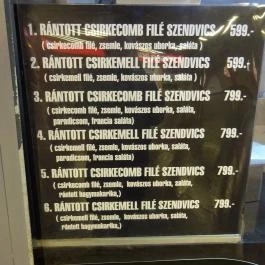 Lalibela Fast Food - Nyugati tér Budapest - Étlap/itallap