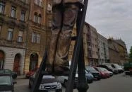 Lámpagyújtó szobra Budapest