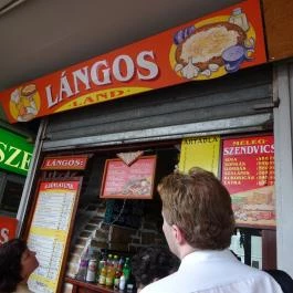 Lángos Land - Fény utcai Piac Budapest - Külső kép