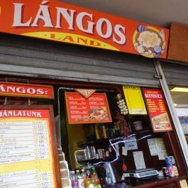 Lángos Land - Fény utcai Piac Budapest - Külső kép