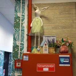 Lángos Center (Garay Piac) Budapest - Belső