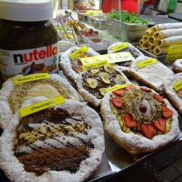 Lángos - Nagy Vásárcsarnok Budapest - Étel/ital