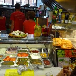 Lángos - Nagy Vásárcsarnok Budapest - Étel/ital