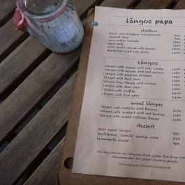 Lángos Papa Budapest - Étlap/itallap