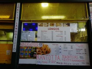 Lángos - Rákóczi téri Vásárcsarnok Budapest