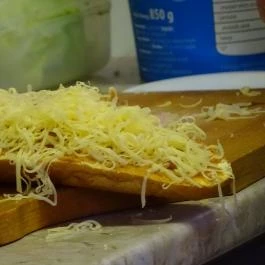 Lángos - Rákóczi téri Vásárcsarnok Budapest - Étel/ital