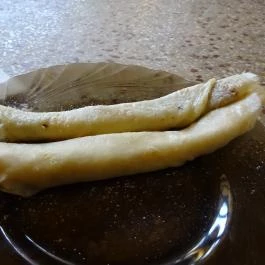 Lángos - Rákóczi téri Vásárcsarnok Budapest - Étel/ital