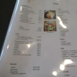 Le Garden - Kávézó & Borház, Budapest - Étlap/itallap