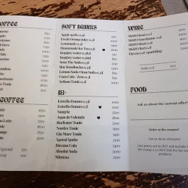Leche Cafe Budapest - Étlap/itallap