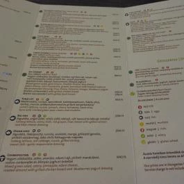 Legelő Salátabár Budapest - Étlap/itallap