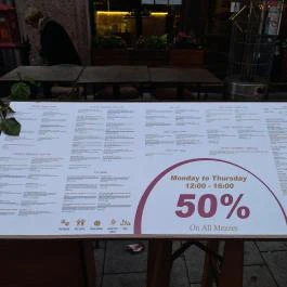 Leila's Authentic Lebanese Cuisine Budapest - Étlap/itallap