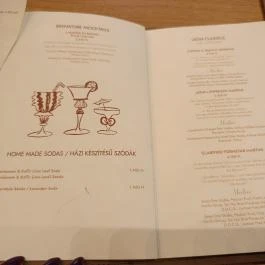 Leon Osteria, Budapest - Étlap/itallap