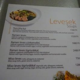 Leroy Cafe - WestEnd City Center Budapest - Étlap/itallap