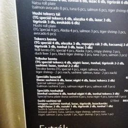 Leroy Cafe - WestEnd City Center Budapest - Étlap/itallap