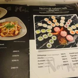 Leroy Cafe - WestEnd City Center Budapest - Étlap/itallap