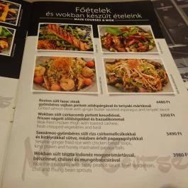 Leroy Cafe - WestEnd City Center Budapest - Étlap/itallap