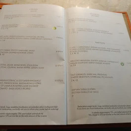 Lestyán Gasztro & Bar, Miskolc - Étlap/itallap