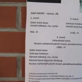 Levéltár-Ételtár & Kávézó Budapest - Étlap/itallap