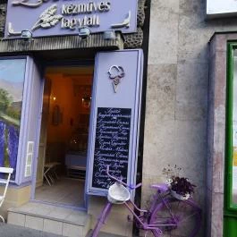 Levendula Kézműves Fagylaltozó - Rákóczi út Budapest - Külső kép