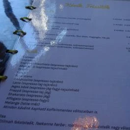 Lilipop Caffé, Nagykovácsi - Étlap/itallap