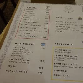 Lion's Locker Budapest - Étlap/itallap