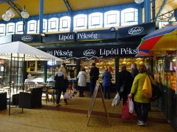Lipóti Pékség & Kávézó - Rákóczi téri Vásárcsarnok Budapest
