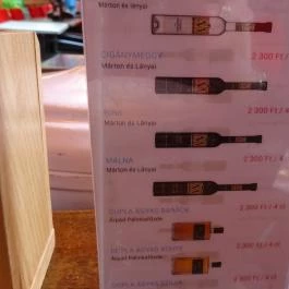 Lisztró - Bor.Gasztró.Bisztró, Budapest - Étlap/itallap