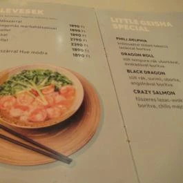 Little Geisha Can Cook Budapest - Étlap/itallap