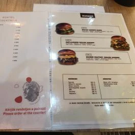 Lizsé Városliget, Budapest - Étlap/itallap