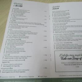 Lokum Brunch & Bistro, Budapest - Étlap/itallap