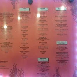 Love Meat Tuning, Budapest - Étlap/itallap