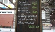 Loyola Café Budapest - Étlap/itallap
