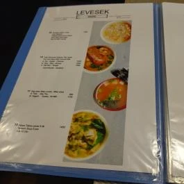 Lúa Étterem Budapest - Étlap/itallap